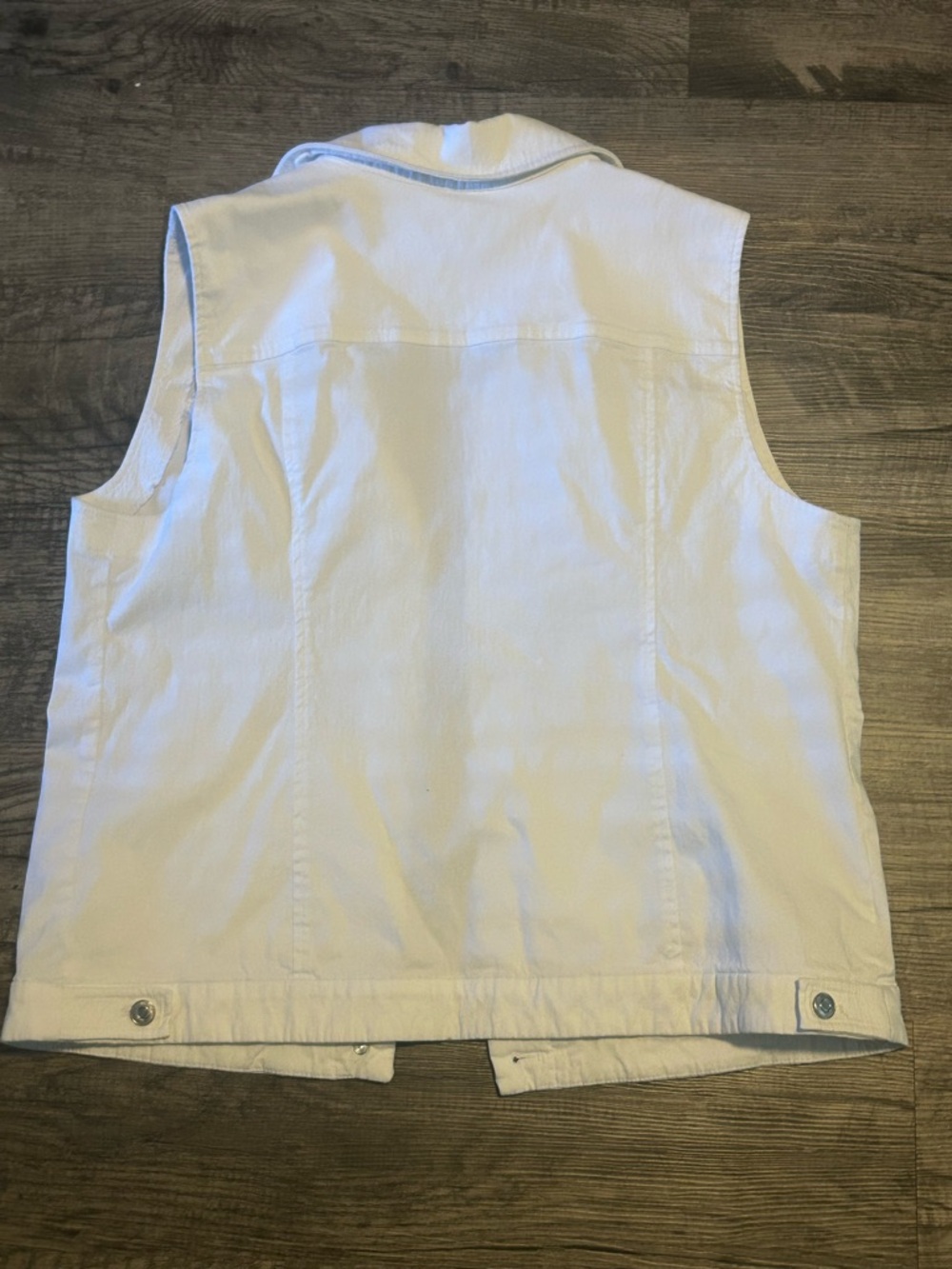 Attyre Newyork White Denim Jacket - Picture 2 of 4